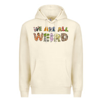 Sandshell we are all weird Premium Hoodie - linhVisuals