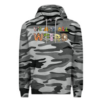 Slate Camo we are all weird Premium Hoodie - linhVisuals