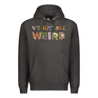 Smoke we are all weird Premium Hoodie - linhVisuals