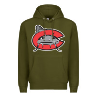 Army Green carolina mudcats Premium Hoodie - linhVisuals
