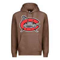 Chestnut carolina mudcats Premium Hoodie - linhVisuals