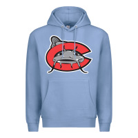 Colony Blue carolina mudcats Premium Hoodie - linhVisuals
