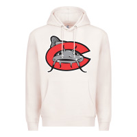 Pale Pink carolina mudcats Premium Hoodie - linhVisuals