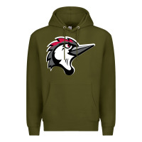 Army Green fayetteville woodpeckers Premium Hoodie - linhVisuals