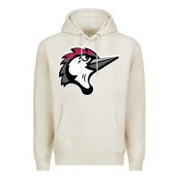 Oatmeal Heather fayetteville woodpeckers Premium Hoodie - linhVisuals