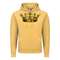 Vintage Mustard crown Vintage Hoodie - BarkalooDesign