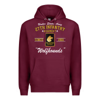 Burgundy 27th infantry regiment tank top Premium Hoodie - linhVisuals