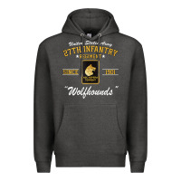 Charcoal Heather 27th infantry regiment tank top Premium Hoodie - linhVisuals