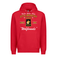 Red 27th infantry regiment tank top Premium Hoodie - linhVisuals