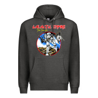 Charcoal Heather international grup music  galactic empire Premium Hoodie - linhVisuals