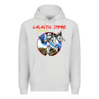 Dove Grey international grup music  galactic empire Premium Hoodie - linhVisuals