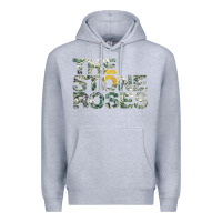 Heather Grey THE STONE ROSES GREEN Premium Hoodie - linhVisuals