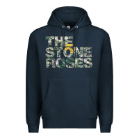 Navy THE STONE ROSES GREEN Premium Hoodie - linhVisuals