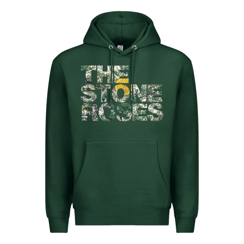 The Stone Roses Green Premium Hoodie by linhVisuals | Teevron