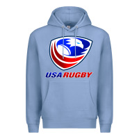 Colony Blue usa rugby Premium Hoodie - linhVisuals