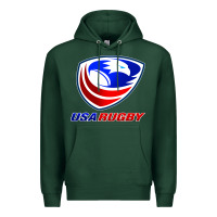 Sports Green usa rugby Premium Hoodie - linhVisuals