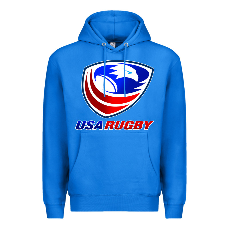 Usa Rugby Premium Hoodie by linhVisuals | Teevron