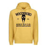 Antique Gold woodsboro horror film club scream Premium Hoodie - linhVisuals