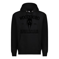 Black woodsboro horror film club scream Premium Hoodie - linhVisuals