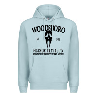 Blue Mist woodsboro horror film club scream Premium Hoodie - linhVisuals
