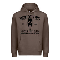 Coffee woodsboro horror film club scream Premium Hoodie - linhVisuals