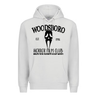Dove Grey woodsboro horror film club scream Premium Hoodie - linhVisuals