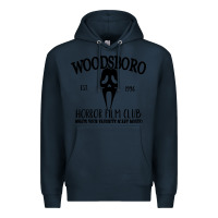 Navy woodsboro horror film club scream Premium Hoodie - linhVisuals
