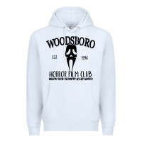 White woodsboro horror film club scream Premium Hoodie - linhVisuals