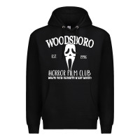 Black woodsboro horror film club scream Premium Hoodie - linhVisuals