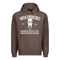 Coffee woodsboro horror film club scream Premium Hoodie - linhVisuals