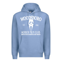 Colony Blue woodsboro horror film club scream Premium Hoodie - linhVisuals