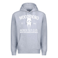 Heather Grey woodsboro horror film club scream Premium Hoodie - linhVisuals
