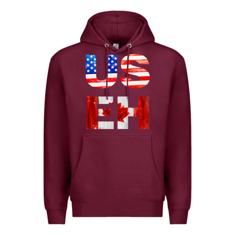 America Canada Premium Hoodie by linhVisuals | Teevron