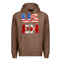 Chestnut america canada Premium Hoodie - linhVisuals