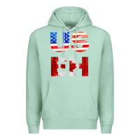 Seafoam america canada Premium Hoodie - linhVisuals