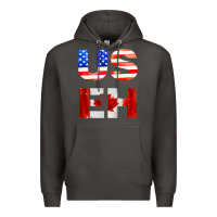 Smoke america canada Premium Hoodie - linhVisuals