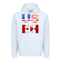 White america canada Premium Hoodie - linhVisuals