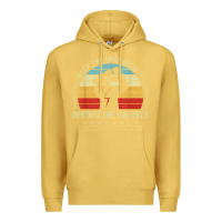 Antique Gold keep the immigrants deport the racists Premium Hoodie - linhVisuals