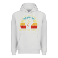 Dove Grey keep the immigrants deport the racists Premium Hoodie - linhVisuals
