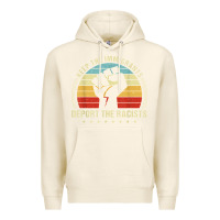 Tofu keep the immigrants deport the racists Premium Hoodie - linhVisuals