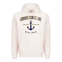 Pale Pink cobbosseecontee lake me pullover hoodie Premium Hoodie - linhVisuals