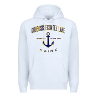 White cobbosseecontee lake me pullover hoodie Premium Hoodie - linhVisuals