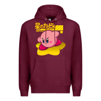 Burgundy kirby Premium Hoodie - linhVisuals
