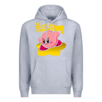 Heather Grey kirby Premium Hoodie - linhVisuals