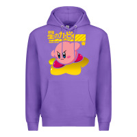 Purple kirby Premium Hoodie - linhVisuals