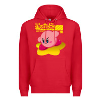 Red kirby Premium Hoodie - linhVisuals