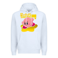 White kirby Premium Hoodie - linhVisuals