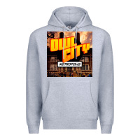 Heather Grey Owl City Adam Young Premium Hoodie - linhVisuals