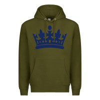 Army Green england county cricket club Premium Hoodie - linhVisuals
