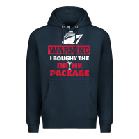Navy cruise drinking package t shirt Premium Hoodie - linhVisuals